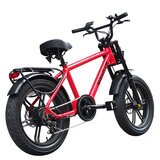 ROCKA FLAME 20インチ 電動アシスト ファットバイク HAYATE ファイヤーレッド