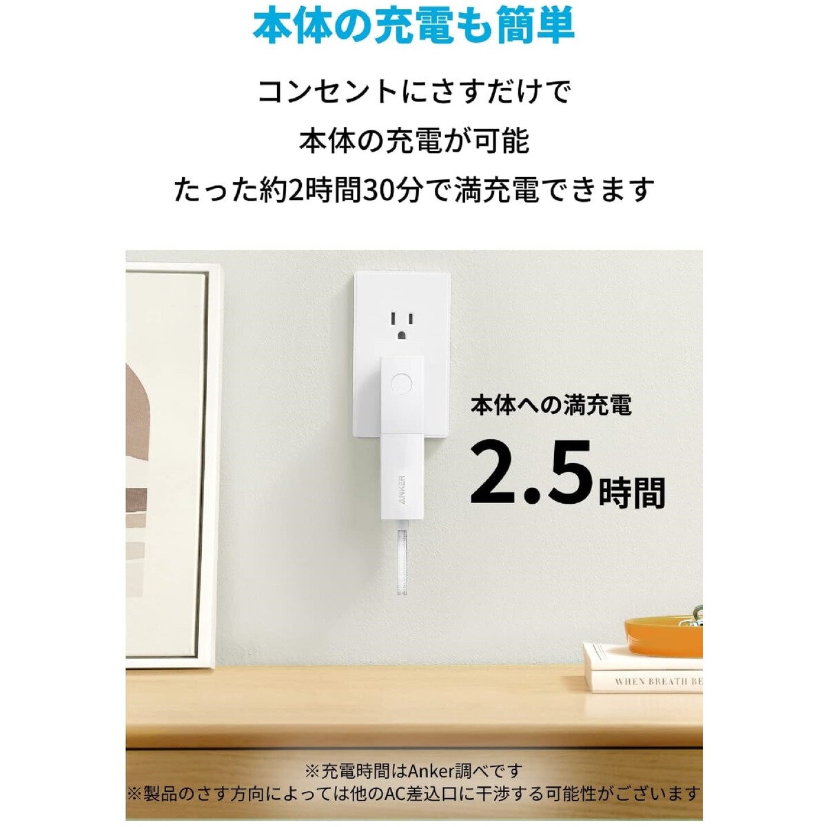 Anker（アンカー）511 モバイルバッテリー 5000mAh 最大出力20W ホワイト A1633N23