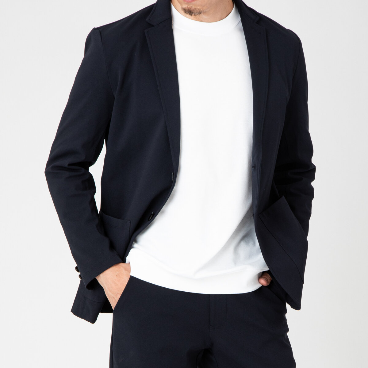 ハッピー ファンクション メンズ ライトジャケット / ネイビー / M