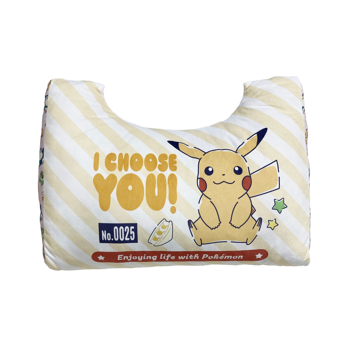 キャラクターくつろぎ三角クッション 35x55cm ポケモン スウィート レトロ