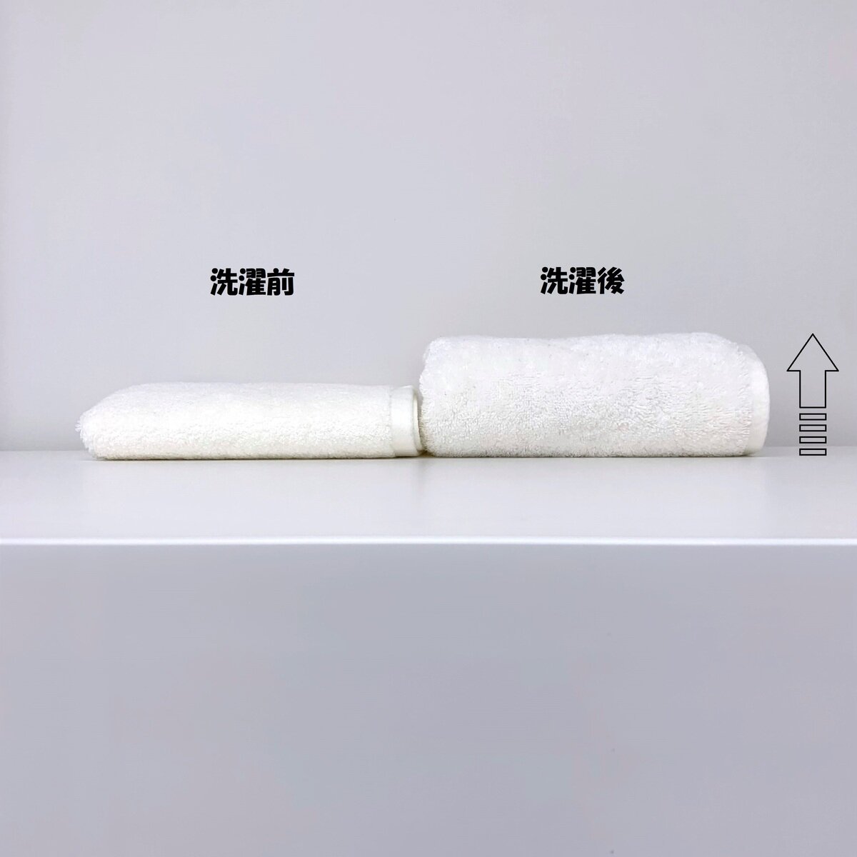 ふんわりボリュームバスタオル 2枚セット ブルー