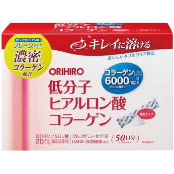 ヒアルロン酸コラーゲン 4.5g スティック x 50 本
