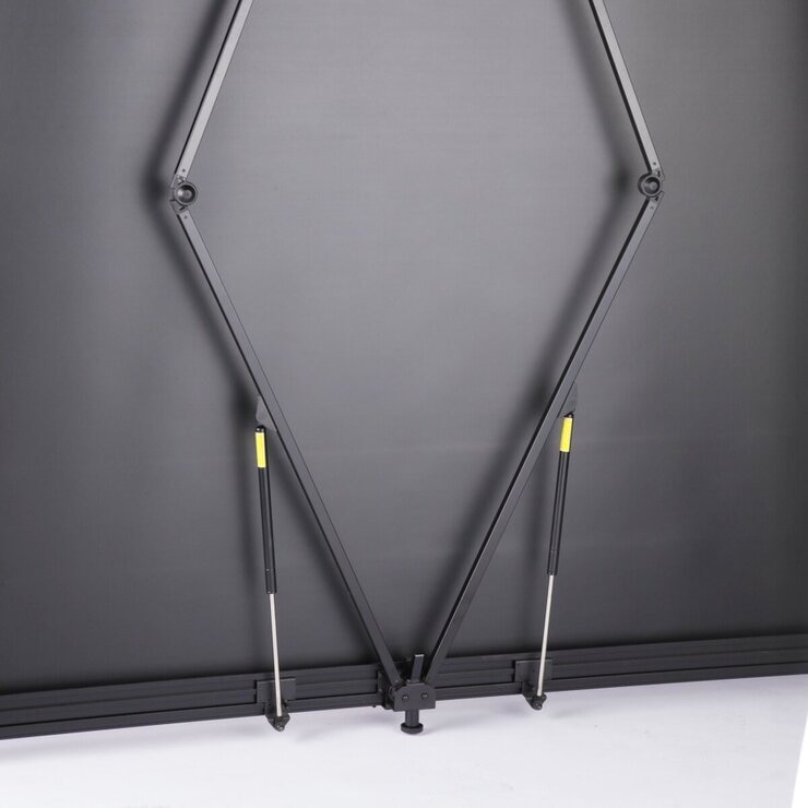 キクチ 床置き型 100インチ プロジェクタースクリーン SD-100HDWA