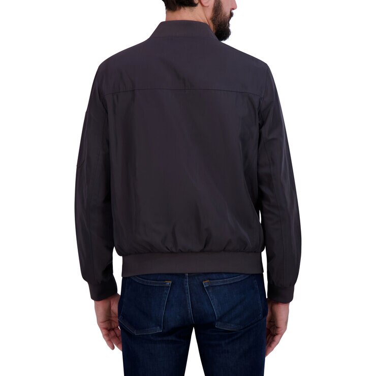 カルバンクライン メンズ フライトジャケット アイアン XL