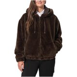 ゴールドネーション フェイクファー ジャケット チョコレートファッジ XL