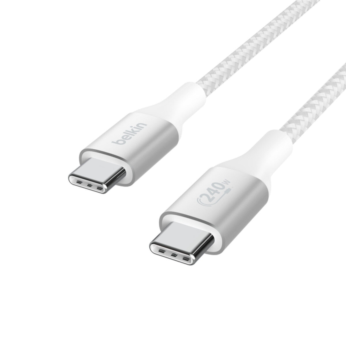 Belkin BoostCharge 240W USB-C ケーブル 1m ホワイト CAB015BT1MWH