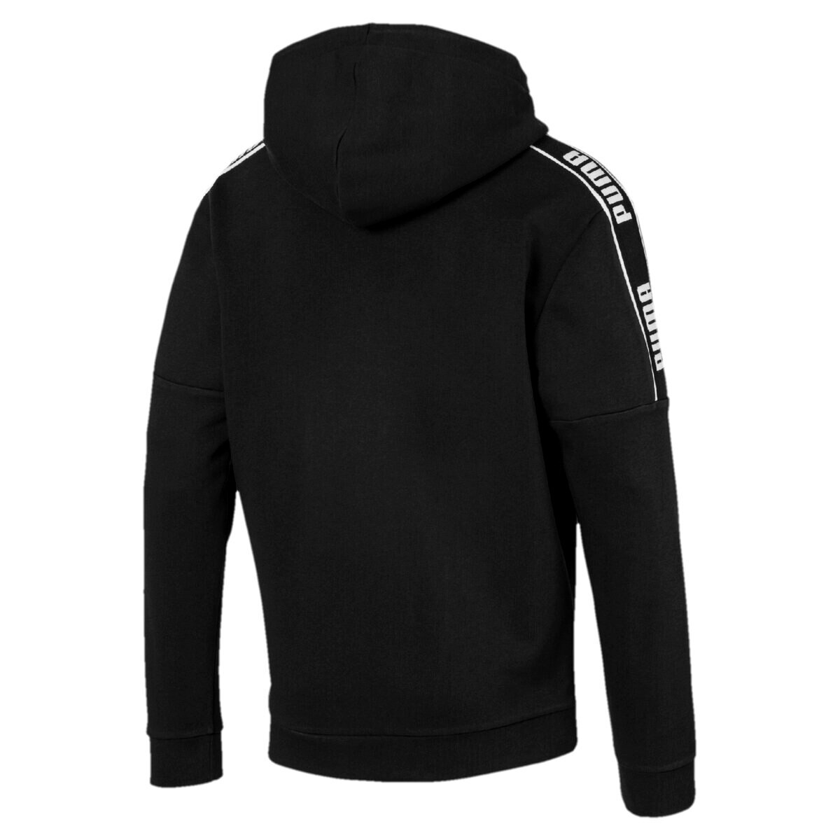Puma メンズアンプリファイドフーディ プーマブラック XL