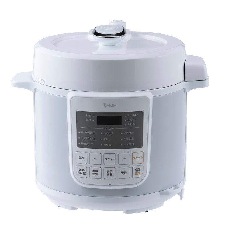 ⭐️エムケー精工 電気圧力鍋 ヘルシーマルチポット 4L EA-240W エムケー精工 電気圧力鍋 4L ヘルシーマルチポット EA-240K ホワイト