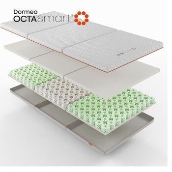 ドルメオ 3つ折りトッパー Octasmart Futon ダブル