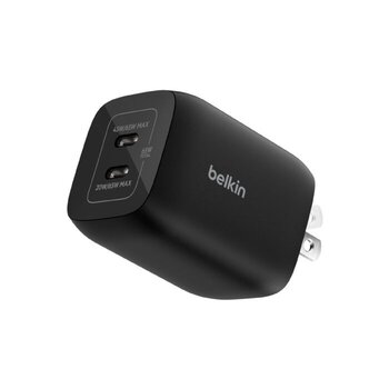 Belkin デュアル USB-C ウォールチャージャー 65W