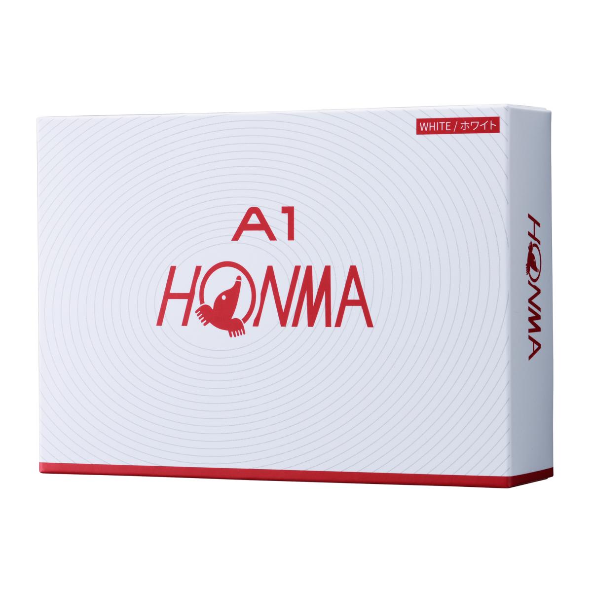 本間ゴルフ A1 ゴルフボール 2ピース構造 12個入り ホワイト