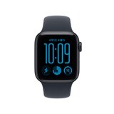 Apple Watch SE3 GPS 40mm ミッドナイトアルミニウムケースとネイビーブルースポーツバンド - S/M Apple Watch SE3 GPS 40mm ミッドナイトアルミニウムケースとネイビーブルースポーツバンド - S/M
