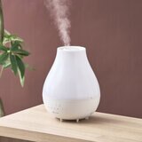 ライフオンプロダクツ 上部給水ハイブリッド加湿器 LCAHF017 ホワイト