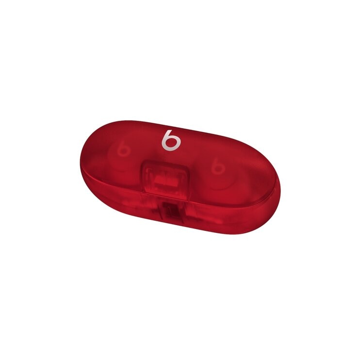Beats Solo Buds トランスペアレントレッド