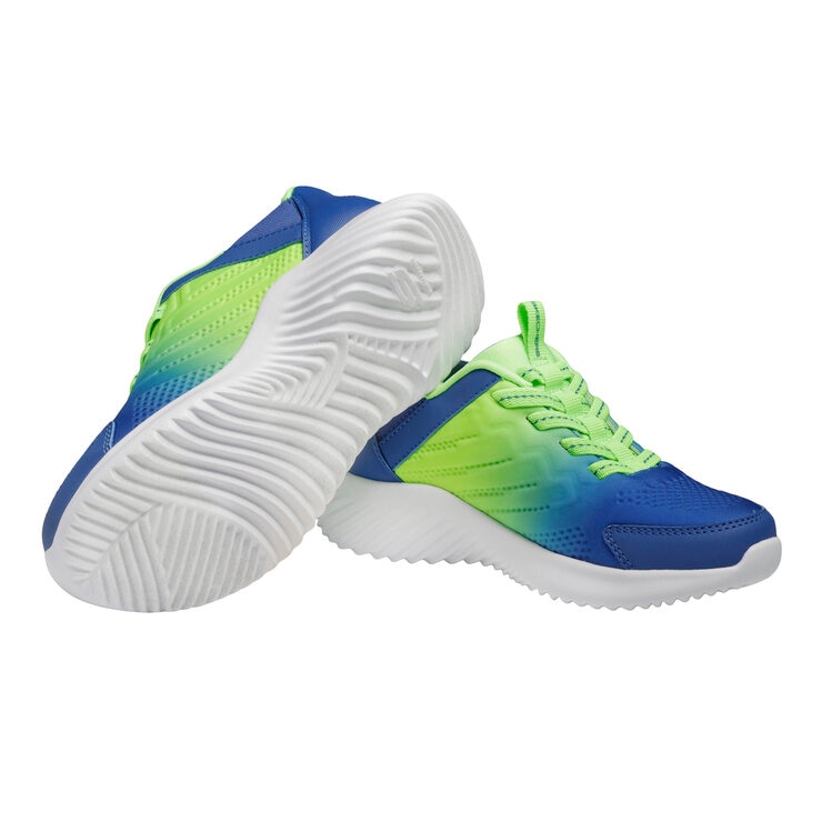 スケッチャーズ キッズ スウィフトフィット ネイビー/グリーン 17.0cm