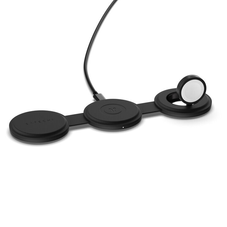 Satechi OntheGo 3-in -1 ワイヤレスチャージャー / ブラック