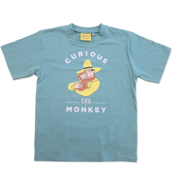 おさるのジョージ キッズ 半袖 Tシャツ 4枚組 アソートC 100