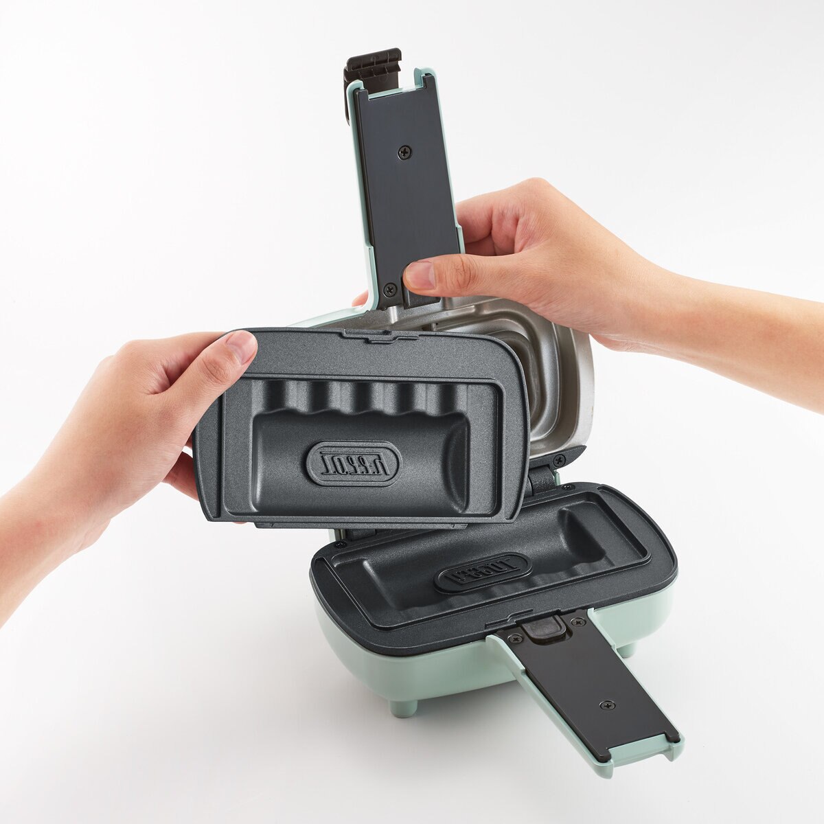 トフィー ハーフ ホット サンド メーカー K-HS5 ペールアクア