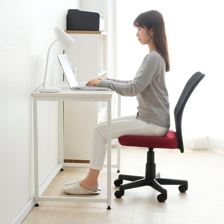 アイリスオーヤマ メッシュバックチェア OFC-MB ボルドー アイリスオーヤマ メッシュバックチェア OFC-MB ボルドー