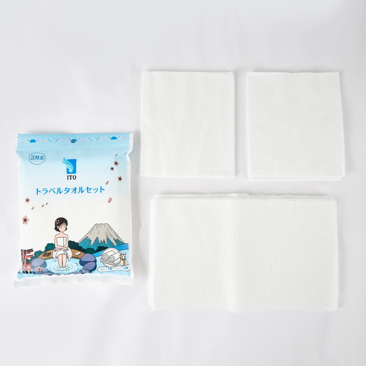 ITO トラベル タオルセット 6セット