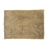 マイクロファイバー もこもこバスマット 60cm x 90cm ベージュ