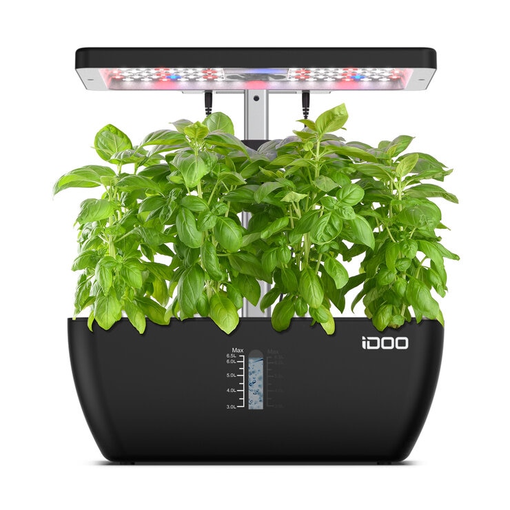 iDOO 水耕栽培キット 12株用 LEDライト付き IG302S アプリで遠隔操作対応 - ブラック iDOO 水耕栽培キット 12株用 LEDライト付き IG302S アプリで遠隔操作対応 - ブラック