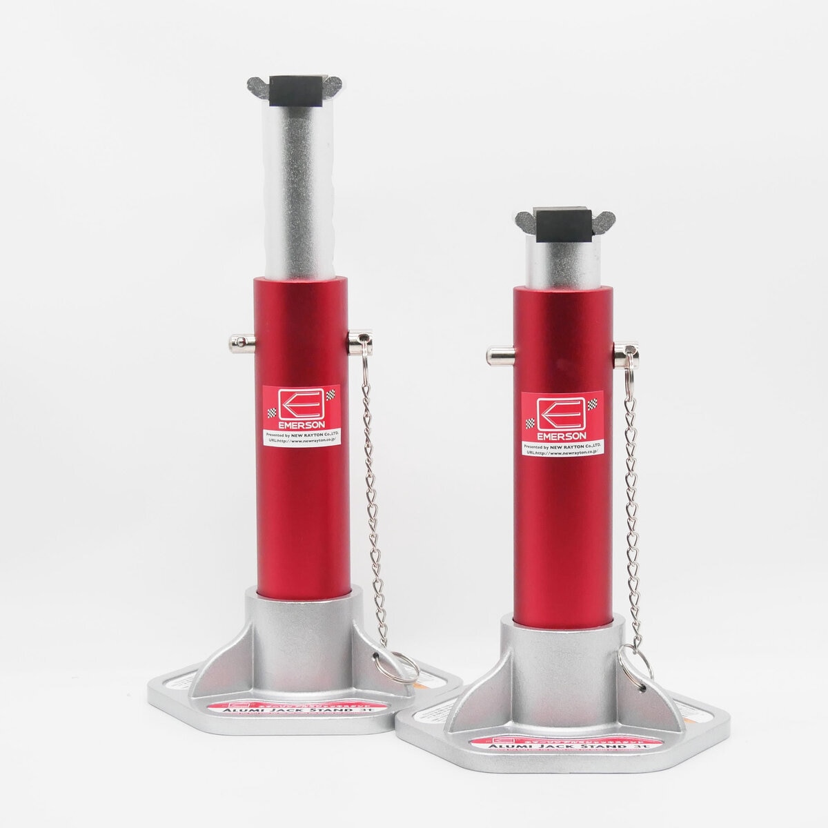 エマーソン アルミジャッキスタンド 耐荷重 3 t (3,000 kg)