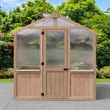 Yardistry グリーンハウス 木製温室 2.4 x 3.0m