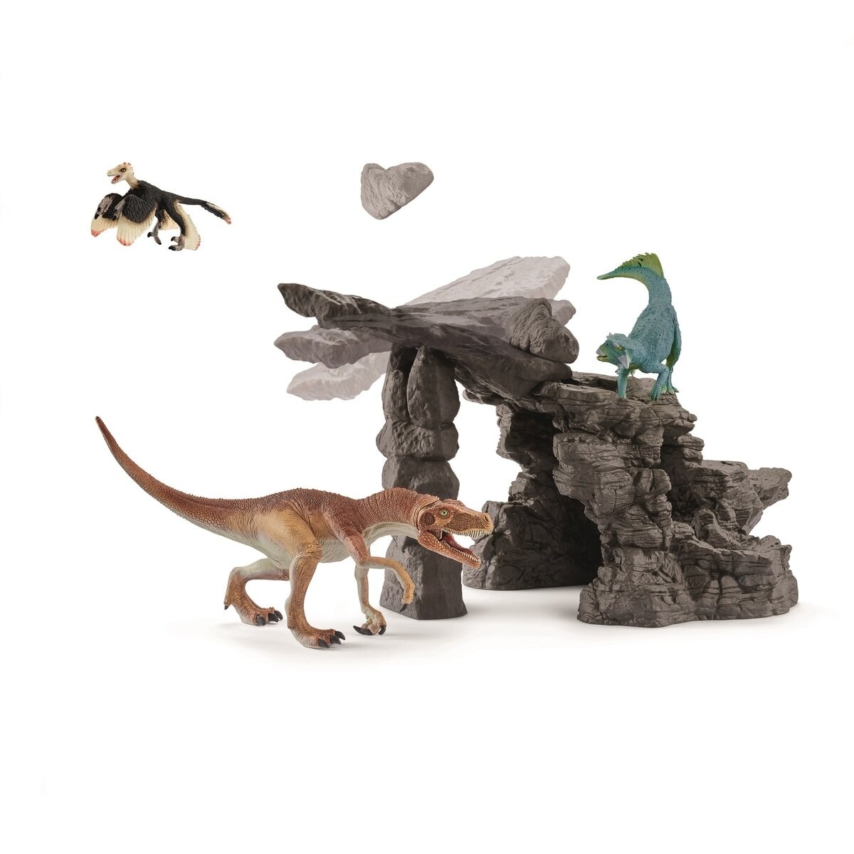 シュライヒ 恐竜たちの洞窟プレイセット