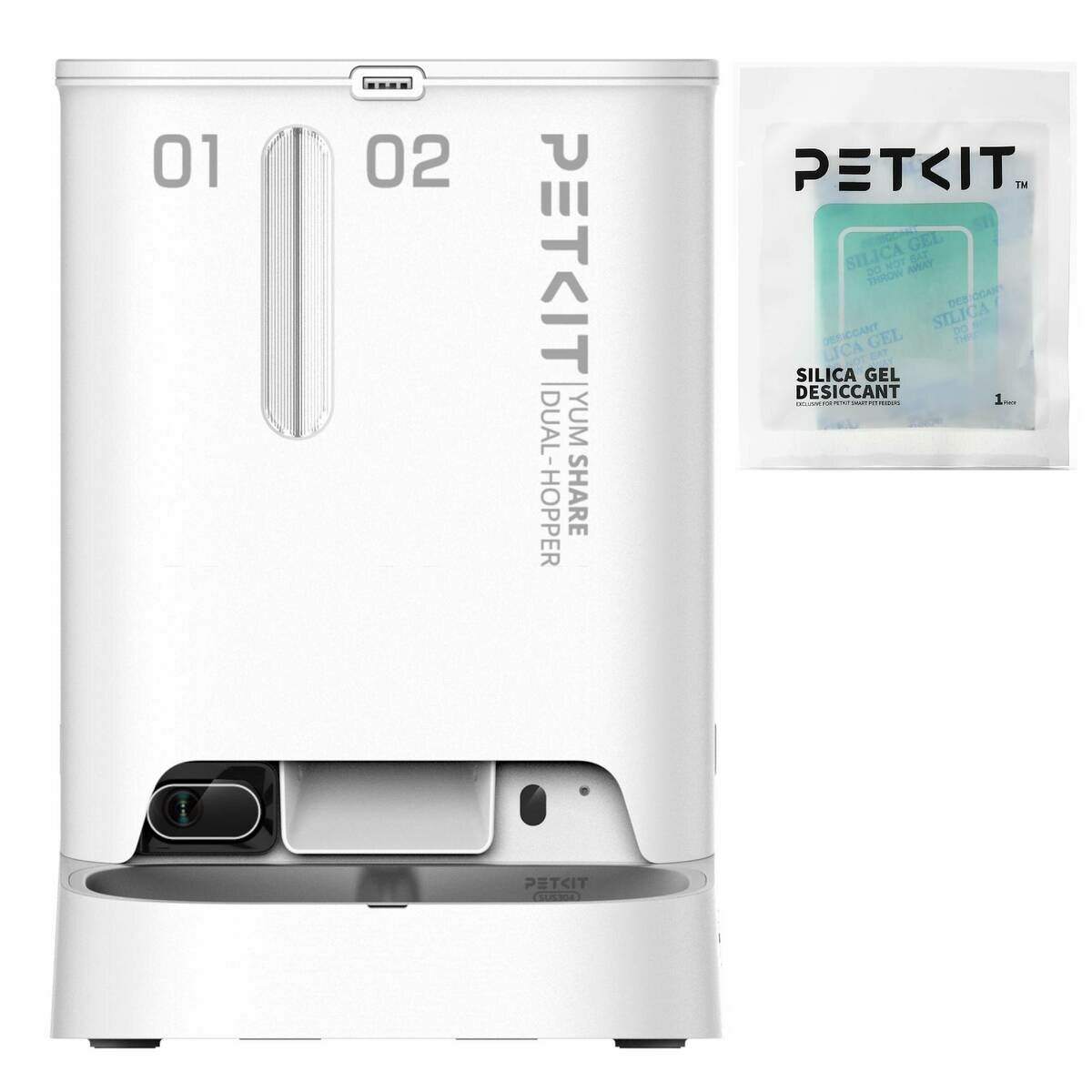 PETKIT ペットカメラ付自動給餌器 アプリ連携 5L COP591