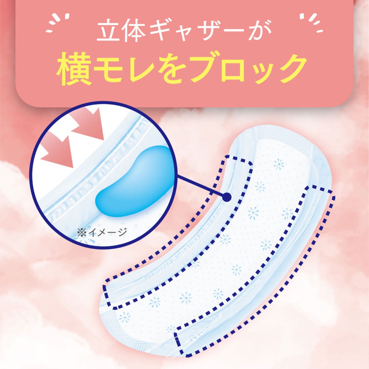 ポイズさらさら吸水ナプキン 100cc 24枚