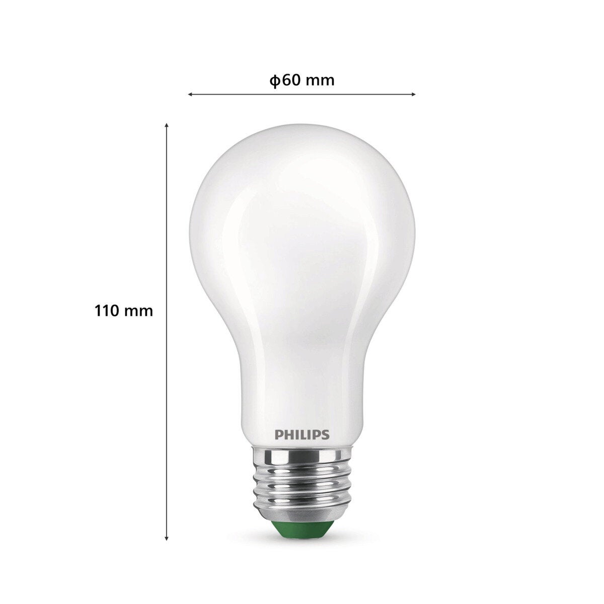 フィリップス 超省エネLED電球 60W相当 E26 高演色 長寿命 電球色