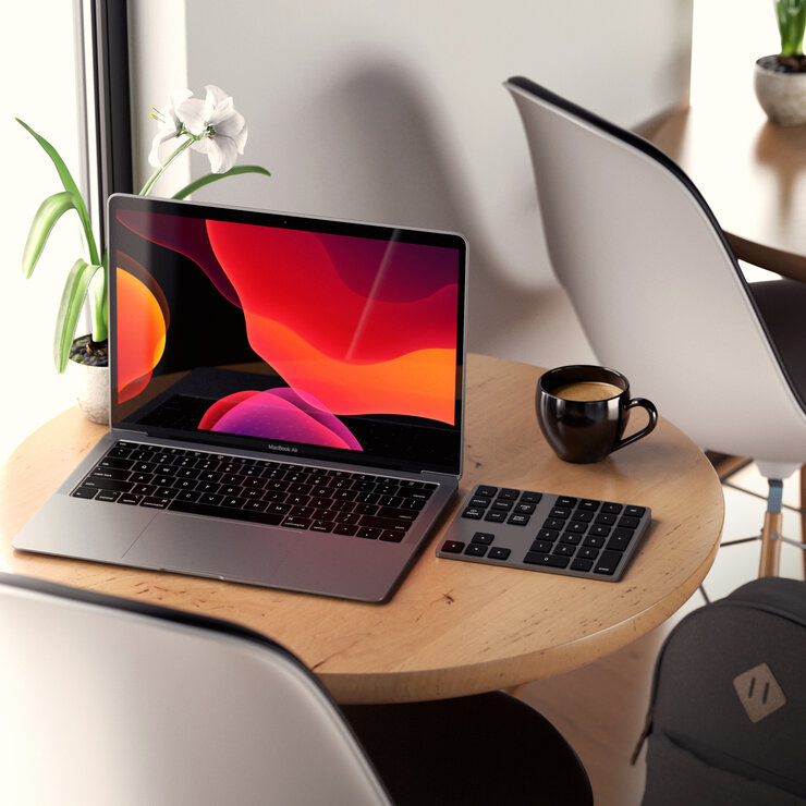 Satechi Bluetoothエクステンデットキーパッド スペースグレー