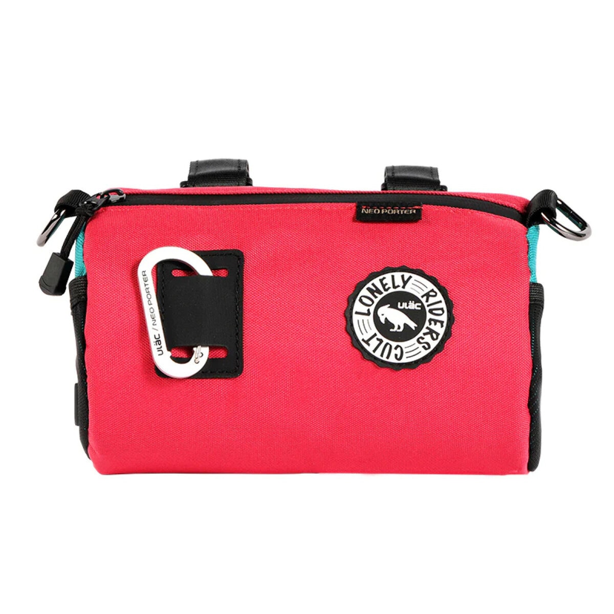 COURSIER クーリエ ハンドルバーバッグ (2.7L) ピンク/ティール