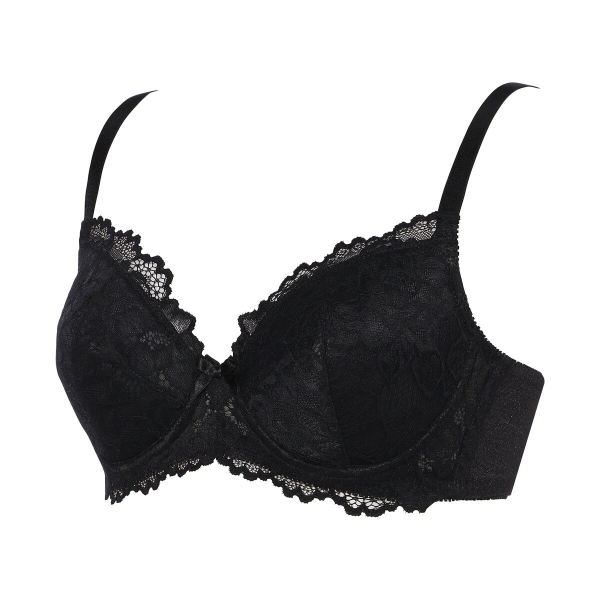 トゥインクルゴシックレースアップブラF75パープルフルバックL