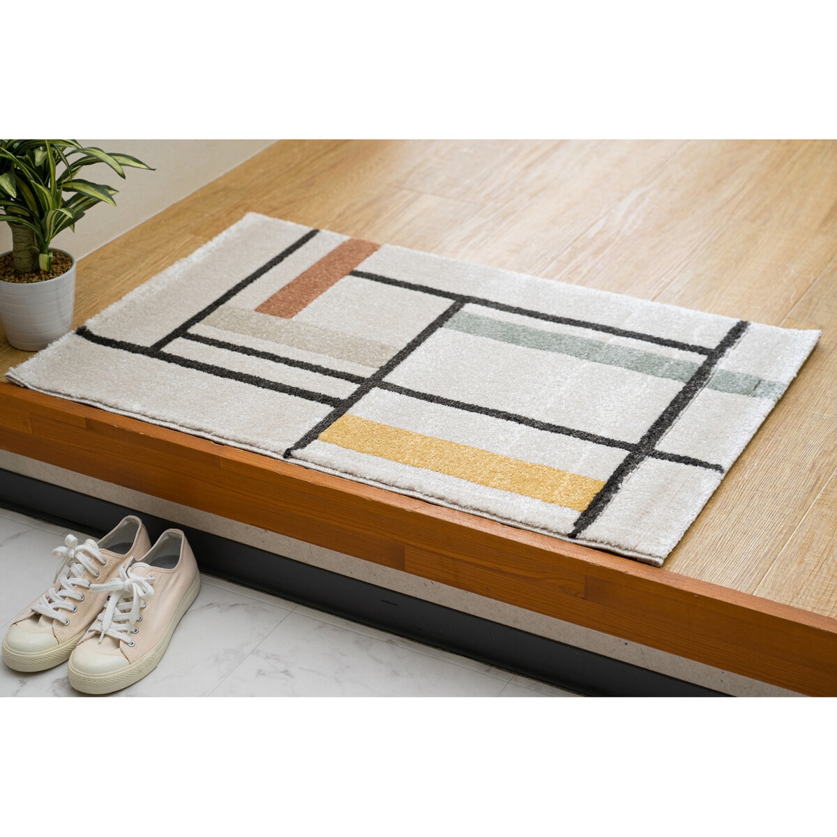 ウィルトン織りマット 50 x 80cm ミケ