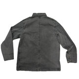 ヘインズ ストレッチデニムカバーオール / ブラック / LL