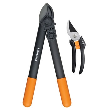 FISKARS 太枝切鋏 & 剪定鋏セット