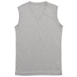 ミズノ メンズ Vネック Tシャツ 2着 グレー M