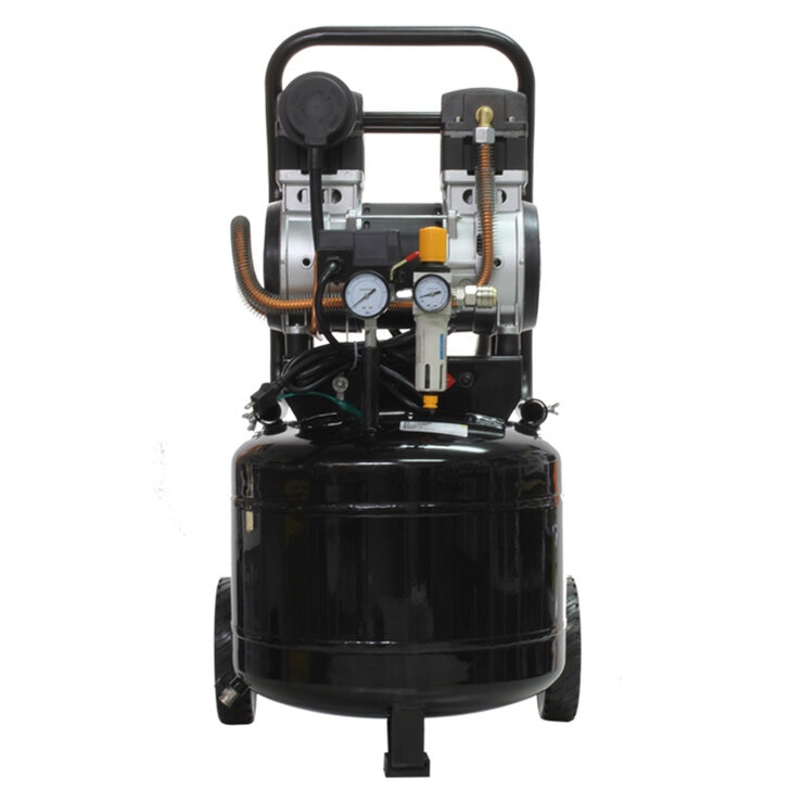 オイルレスコンプレッサー 38L 縦型 DZW038TBK オイルレスコンプレッサー 38L 縦型 DZW038TBK