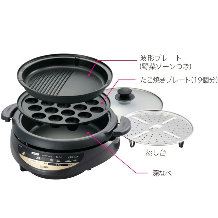 タイガー グリル鍋 CQG-B300T タイガー グリル鍋 CQG-B300T
