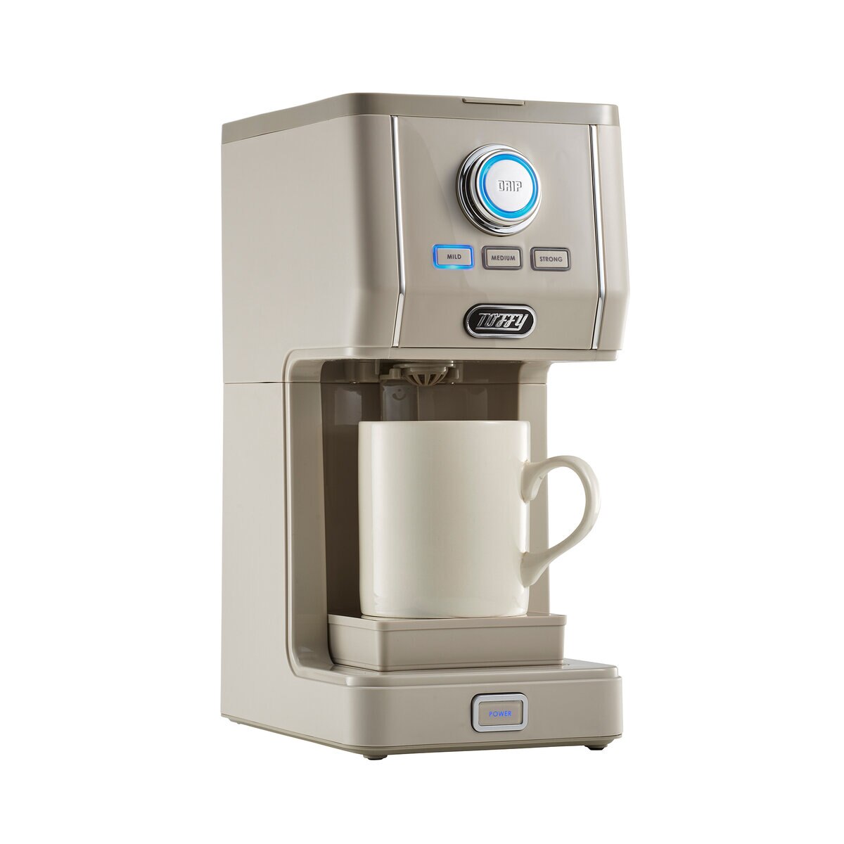 トフィー ダイレクトドリップアロマコーヒーメーカー K-CM12 グレージュ