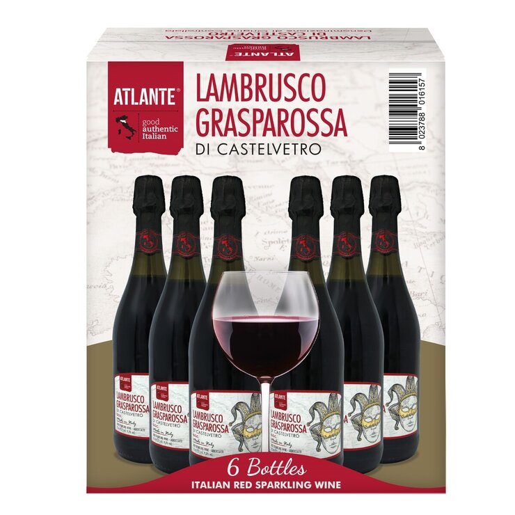 ランブルスコ グラスパロッサ ディ カステルヴェトロ 750ml x 6 ランブルスコ グラスパロッサ ディ カステルヴェトロ 750ml x 6