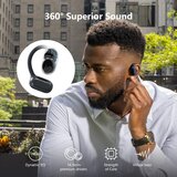 オーラダンス オープンイヤー ウェアラブルステレオイヤホン OWS1 OLA02 オレンジ