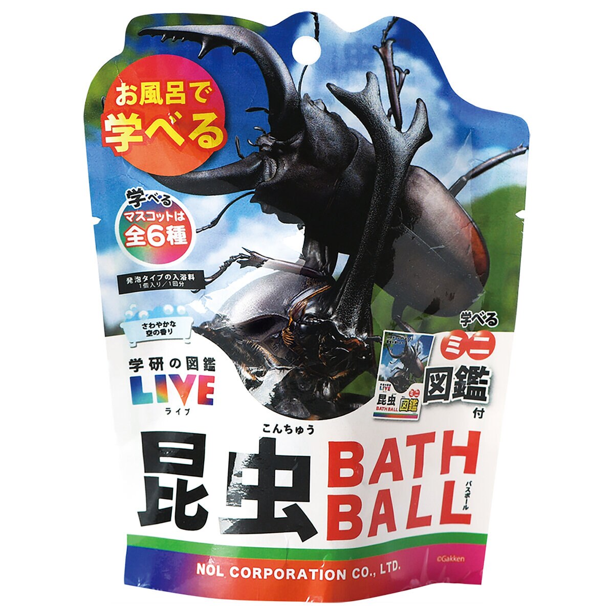 バスボール 6個セット 学研図鑑LIVE 昆虫 | Costco Japan