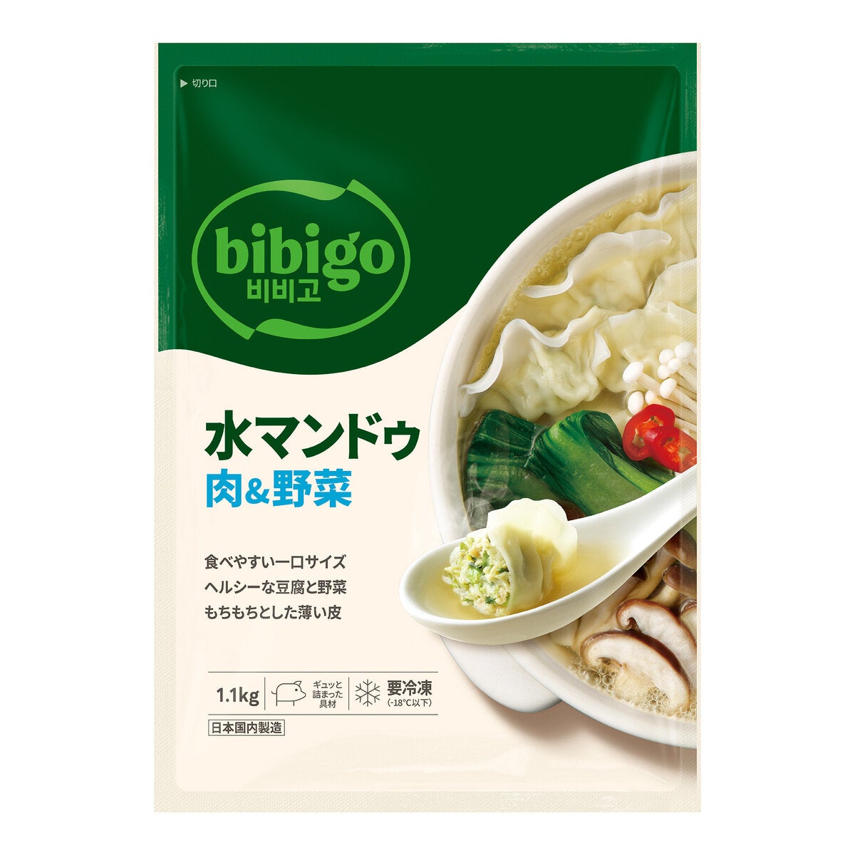 【冷凍】CJ BIBIGO水マンドゥ