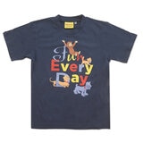 おさるのジョージ キッズ 半袖 Tシャツ 4枚組 アソートC 100