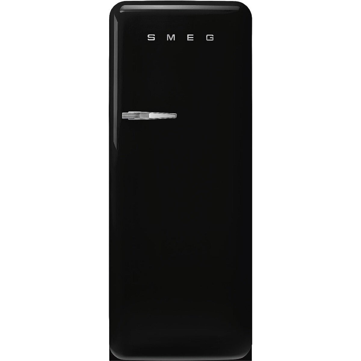 SMEG 270L 冷蔵庫 FAB28RBL5JP ブラック