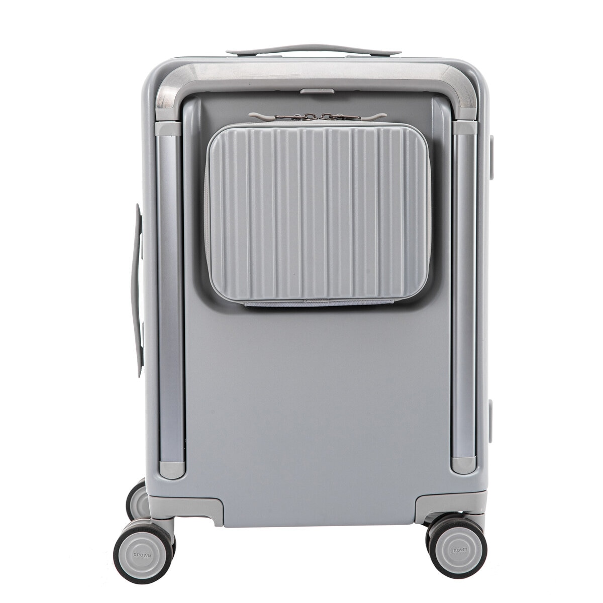 クラウン フロントオープン スーツケース 機内持ち込みサイズ C-F5299H