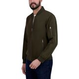 カルバンクライン メンズ フライトジャケット オリーブ M